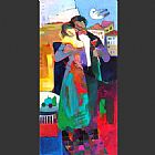 Hessam Abrishami A Venice Night painting